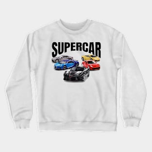 The best Supercar racing fan on the planet Crewneck Sweatshirt